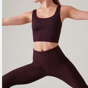 Athleta Seamless Scoop Crop Tank